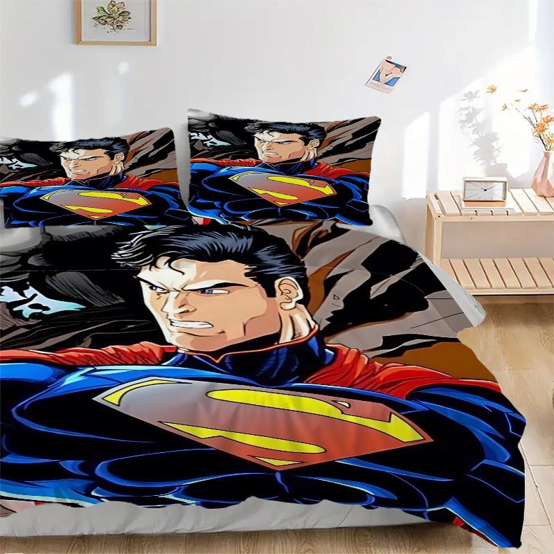 3pcs Superman Duvet Cover Set, 1 Duvet Cover + 2 Pillowcases (No Insert), High-Definition Print for All Seasons,Durable yy251103011 135x200cm
3pcs Superman Duvet Cover Set, 1 Duvet Cover + 2 Pillowcases (No Insert), High-Definition Print for All Seasons,Durable yy251103011 135x200cm