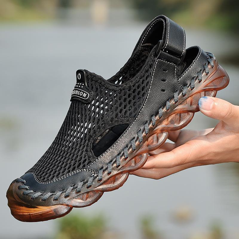 Summer new mesh breathable beach wading river outdoor casual sandals sewn large size 46 men s shoes 2063 38
Summer new mesh breathable beach wading river outdoor casual sandals sewn large size 46 men s shoes 2063 38