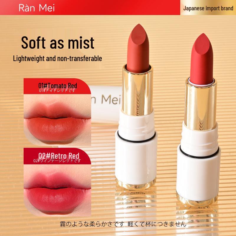 Burn Beauty Velvet Matte Lipstick – Moisturizing, Long-Lasting, Non-Stick, Waterproof, Non-Fading, Whitening
Burn Beauty Velvet Matte Lipstick – Moisturizing, Long-Lasting, Non-Stick, Waterproof, Non-Fading, Whitening