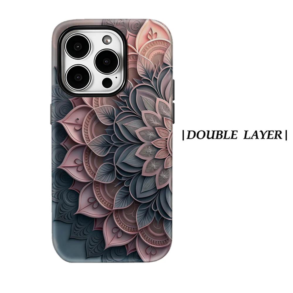 Paper Mandala Phone Case for IPhone 17 16 15 14 13 Pro Max Plus for Magnetic Single Double-layer Tough Case IPHONE14PLUS
Paper Mandala Phone Case for IPhone 17 16 15 14 13 Pro Max Plus for Magnetic Single Double-layer Tough Case IPHONE14PLUS