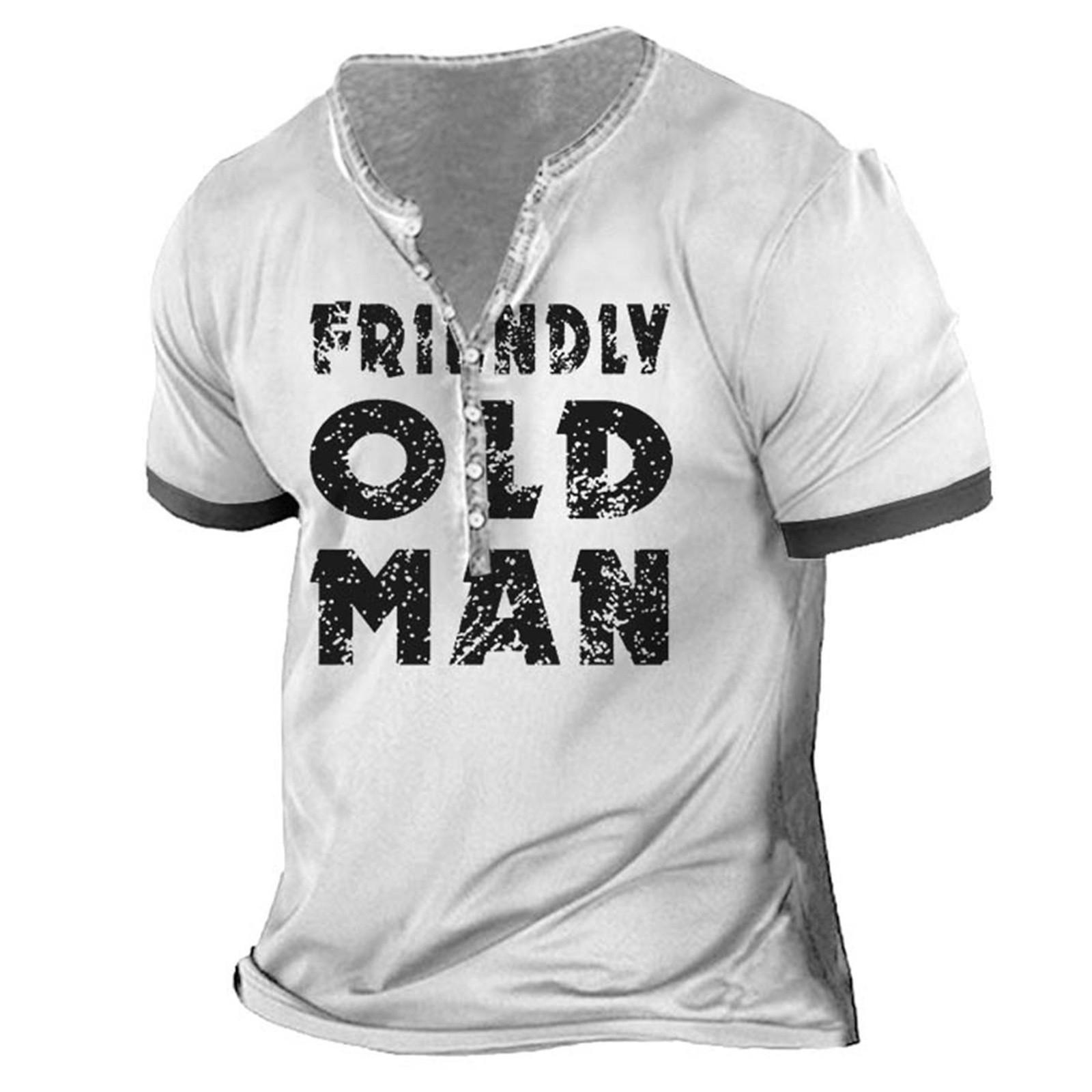 Мужская футболка с принтом на открытом воздухе, свободный топ с короткими рукавами на пуговицах в стиле ретро XL белый
Мужская футболка с принтом на открытом воздухе, свободный топ с короткими рукавами на пуговицах в стиле ретро XL белый