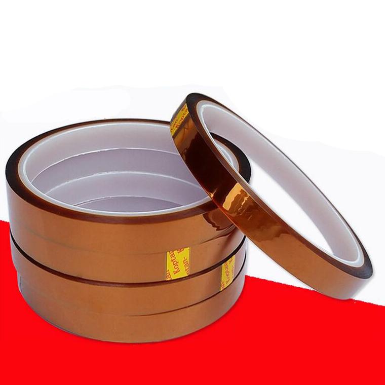 High Temperature Heat Resistant Gold Color Kapton Tape Polyimide Film Adhesive Tape (10mm x 33m) Type A
High Temperature Heat Resistant Gold Color Kapton Tape Polyimide Film Adhesive Tape (10mm x 33m) Type A