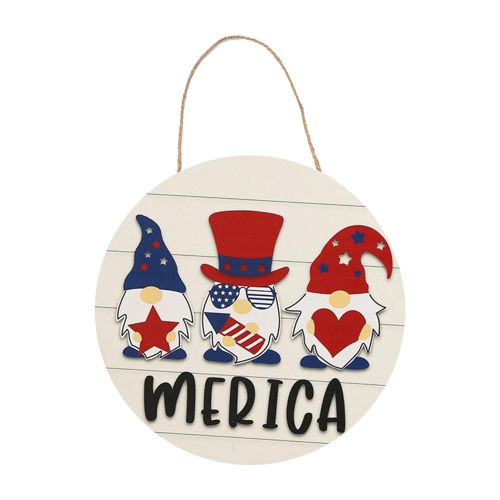 Round Wooden Hanging Sign with USA Letter Print and Star Pattern for Indoor Outdoor Wall Door Decoration One Size
Round Wooden Hanging Sign with USA Letter Print and Star Pattern for Indoor Outdoor Wall Door Decoration One Size