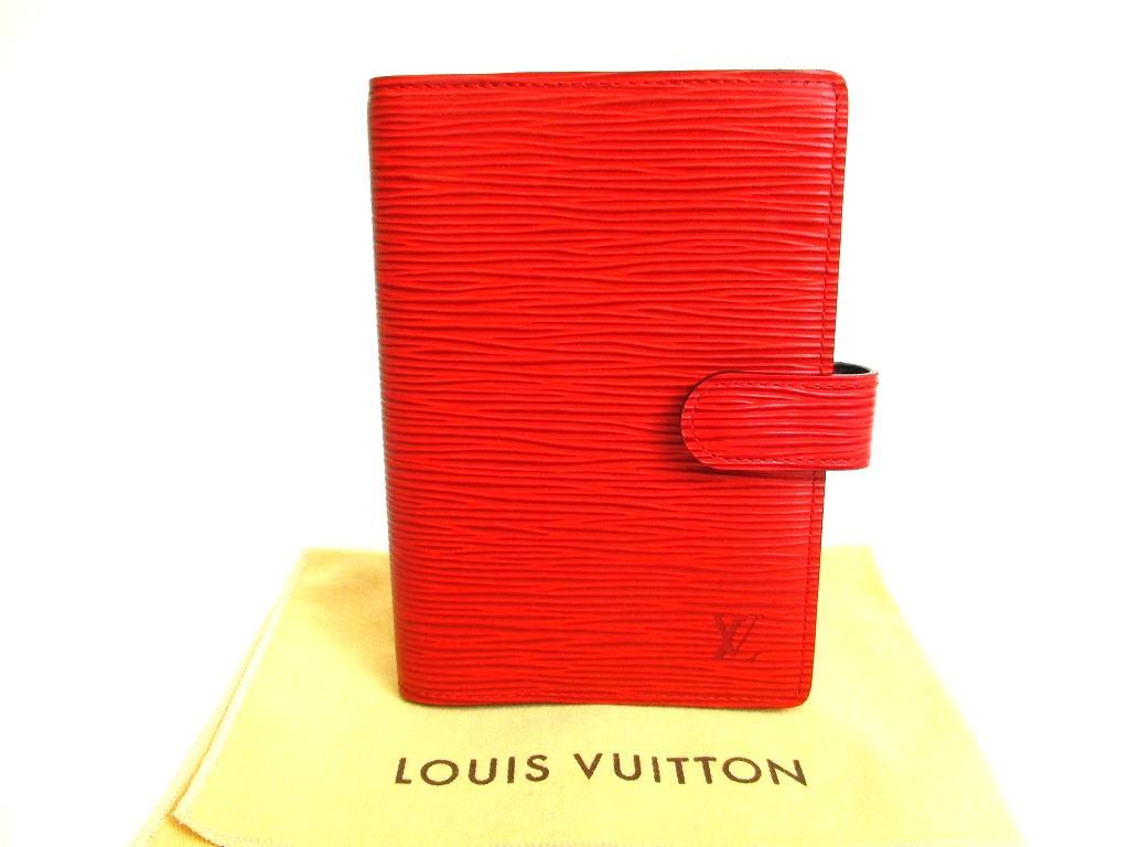 Автентичні тримачі для документів LOUIS VUITTON Epi Red з малим кільцем, обкладинка Agenda № 9966, відремонтована
Автентичні тримачі для документів LOUIS VUITTON Epi Red з малим кільцем, обкладинка Agenda № 9966, відремонтована