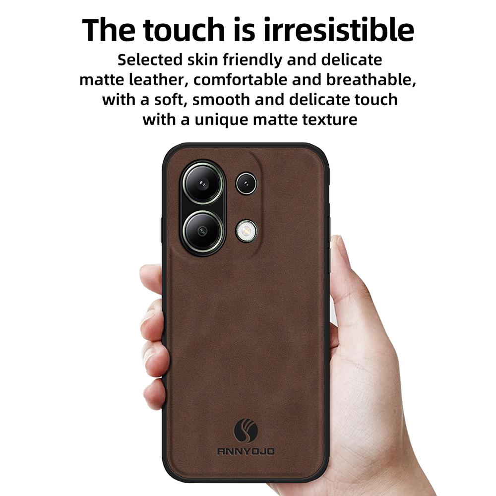 ANNYOJO For Xiaomi Redmi Note 13 4G Case Leather+PC+TPU Shock-absorbed Phone Cover Green
ANNYOJO For Xiaomi Redmi Note 13 4G Case Leather+PC+TPU Shock-absorbed Phone Cover Green