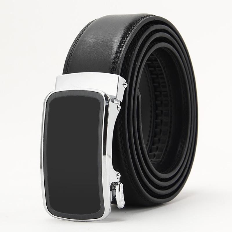 Новая двухслойная коровья кожа с открытыми краями Мужская автоматическая пряжка Ремень из натуральной коровьей кожи Деловой и повседневный мужской ремень 110-130CM
Новая двухслойная коровья кожа с открытыми краями Мужская автоматическая пряжка Ремень из натуральной коровьей кожи Деловой и повседневный мужской ремень 110-130CM