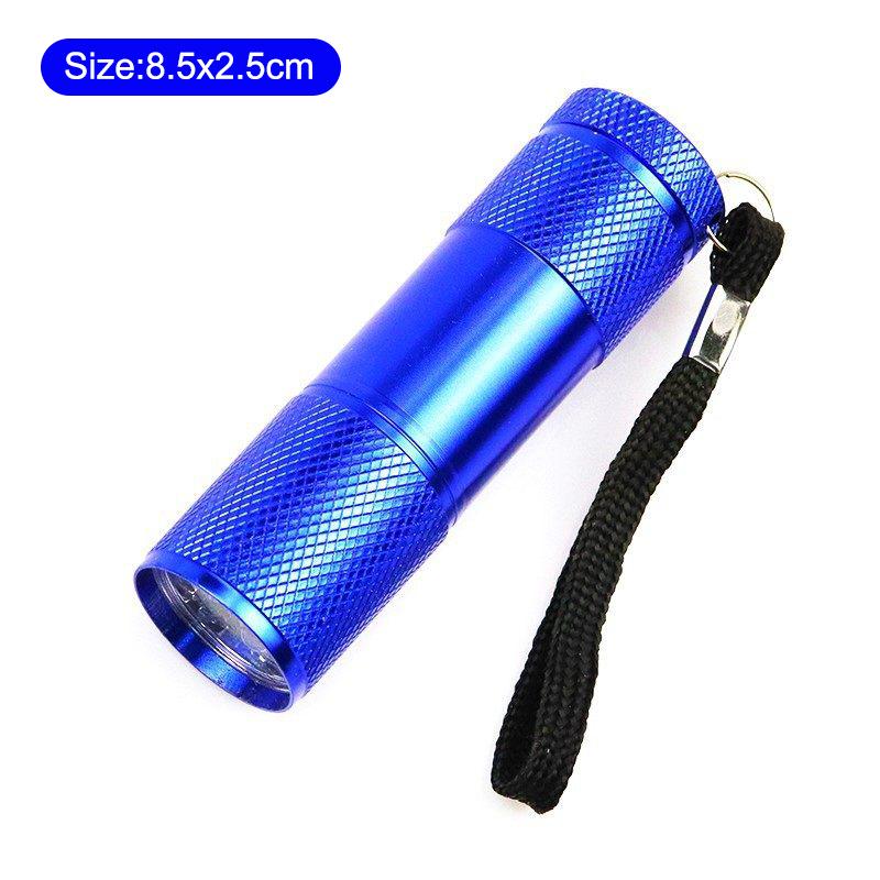 Uv Flashlight Uv Light Flashlight 395Nm Black Light Flashlight Mini Blacklight Torch For Uv Resin Glue Curing Pet Urine Stain синій
Uv Flashlight Uv Light Flashlight 395Nm Black Light Flashlight Mini Blacklight Torch For Uv Resin Glue Curing Pet Urine Stain синій