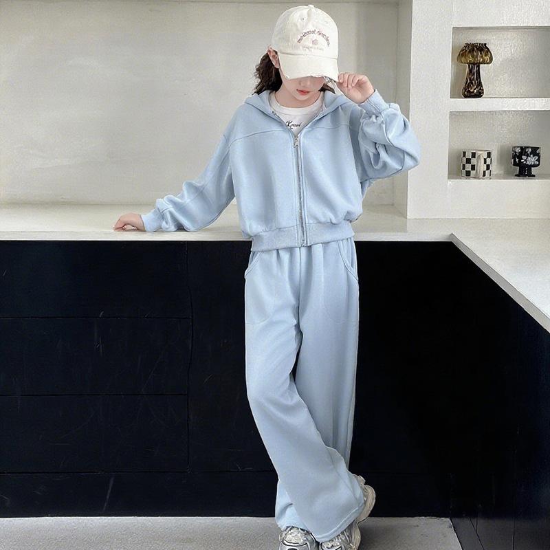 Children Girls Clothes Set Teenage Hoodied Pullover Solid Top & Pants Bottom 2pcs Kid Sweatshirts Fashion Tracksuits 170
Children Girls Clothes Set Teenage Hoodied Pullover Solid Top & Pants Bottom 2pcs Kid Sweatshirts Fashion Tracksuits 170