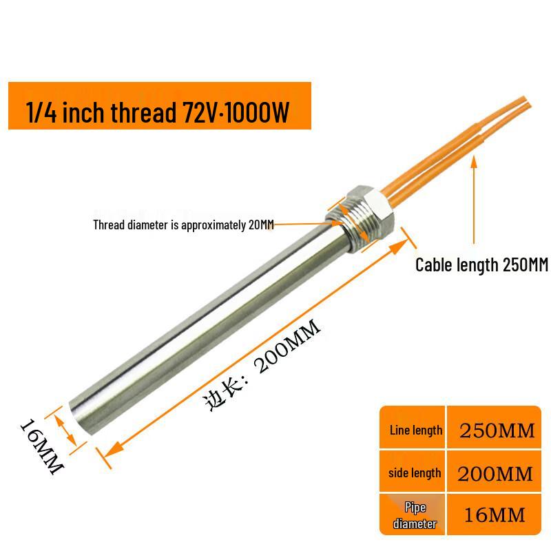 RSRDDY Threaded Immersion Heater
RSRDDY Threaded Immersion Heater
