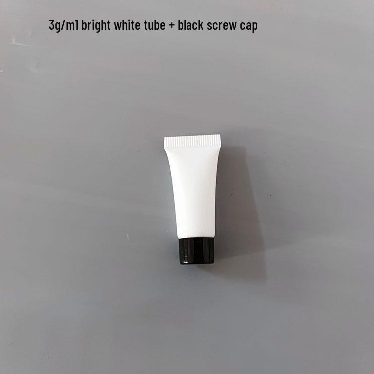 3g PE Plastic Bottle 3ml: White Soft Tube for Skincare Cosmetics, Trial Size Packaging.
3g PE Plastic Bottle 3ml: White Soft Tube for Skincare Cosmetics, Trial Size Packaging.