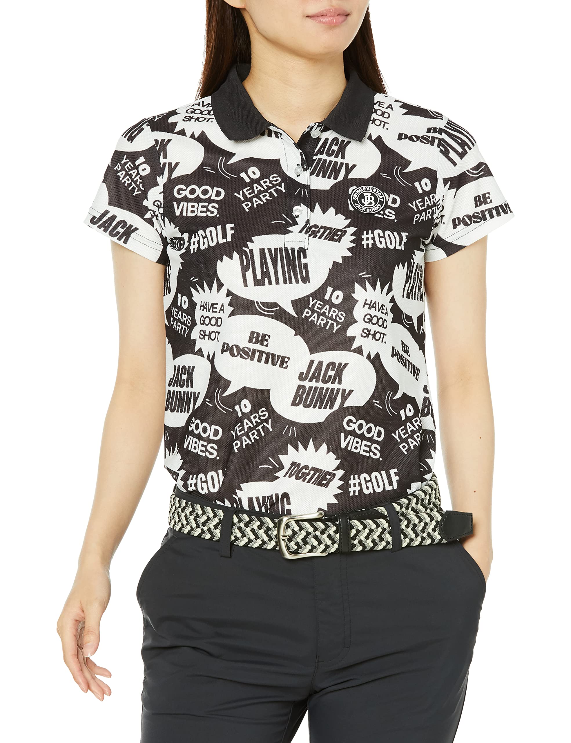 Jack Bunny Women s COOLPASS Short Sleeve Polo Shirt, Monotone, Size 0 (Size S), 263-3160340 (011)
Jack Bunny Women s COOLPASS Short Sleeve Polo Shirt, Monotone, Size 0 (Size S), 263-3160340 (011)