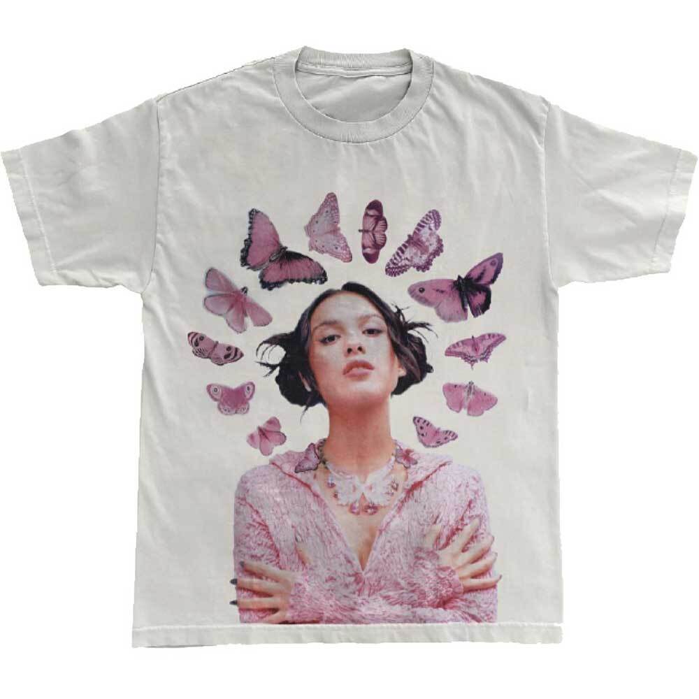 Olivia Rodrigo Butterfly Halo T-Shirt White New Unisex T-Shirt S
Olivia Rodrigo Butterfly Halo T-Shirt White New Unisex T-Shirt S
