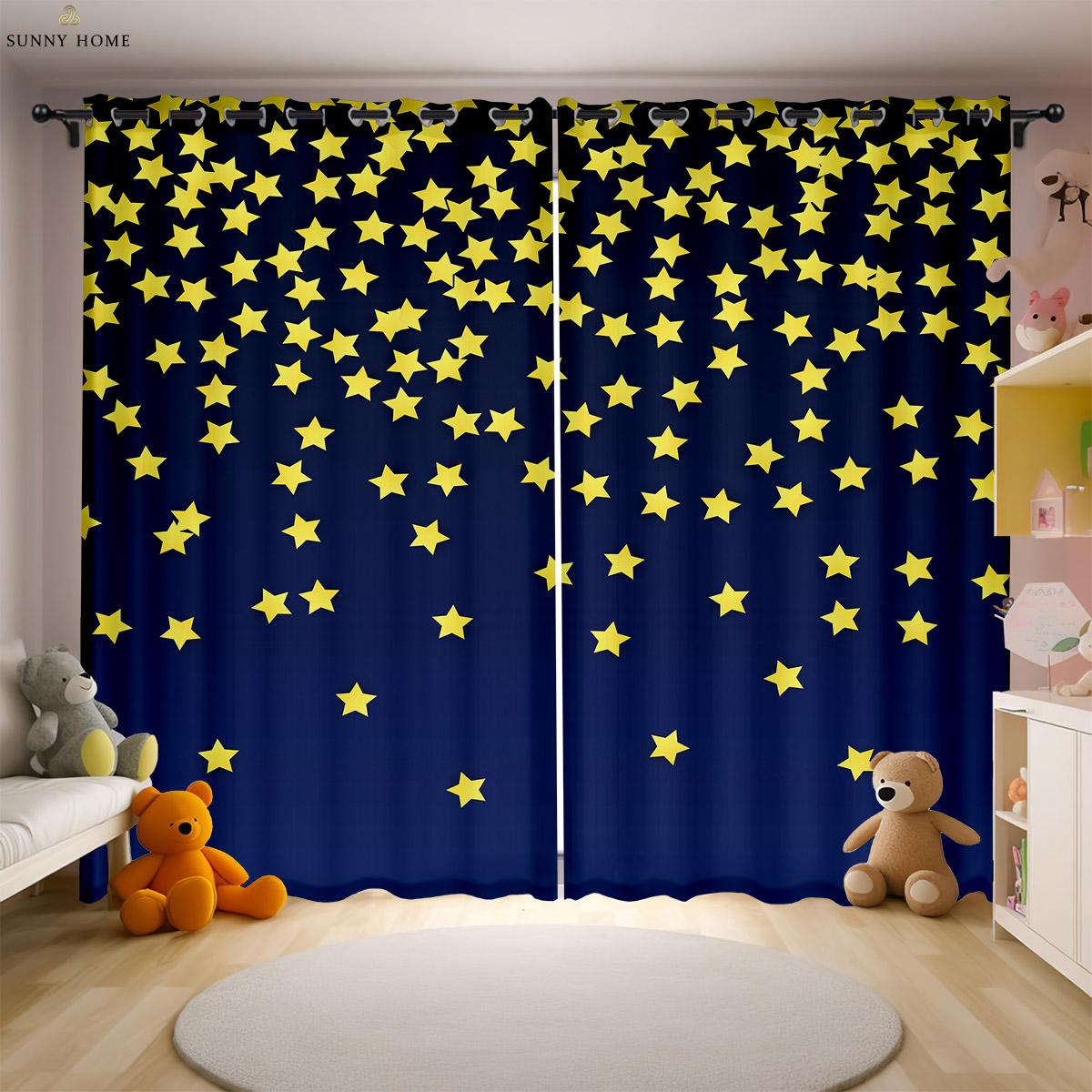 Мультяшный Стиль Звезды И Облака Очаровательный Узор ПечатьШторы Для Комнаты Девочкидекоративный ЭлементШторы Простые В Стирке И Уходе W50xH140(CM)x2PCS&Rod pocket
Мультяшный Стиль Звезды И Облака Очаровательный Узор ПечатьШторы Для Комнаты Девочкидекоративный ЭлементШторы Простые В Стирке И Уходе W50xH140(CM)x2PCS&Rod pocket