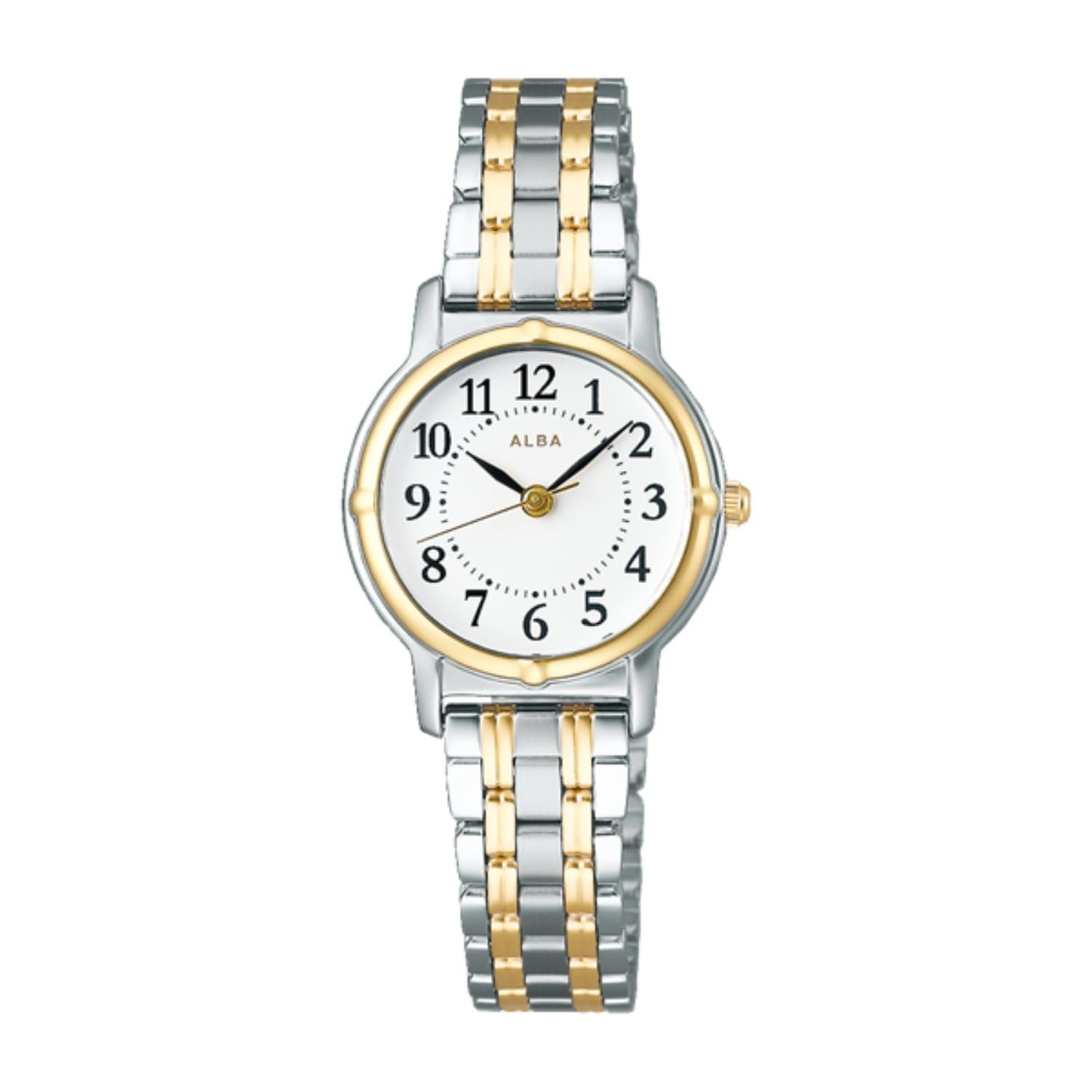 Seiko Watch Alba Watch Ladies Quartz Stainless Steel Reinforced Waterproof for Daily Life Analog SEIKO ALBA Combination (5 ATM) (AEGK425 (Dial
Seiko Watch Alba Watch Ladies Quartz Stainless Steel Reinforced Waterproof for Daily Life Analog SEIKO ALBA Combination (5 ATM) (AEGK425 (Dial