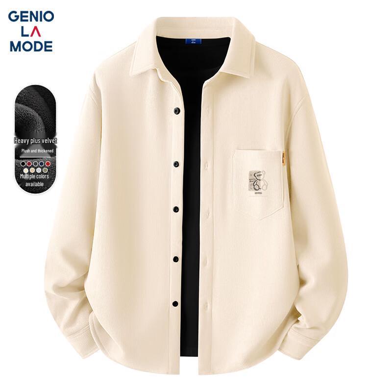 GENIOLAMODE Men s Corduroy Fleece-Lined Shirt Jacket XL
GENIOLAMODE Men s Corduroy Fleece-Lined Shirt Jacket XL