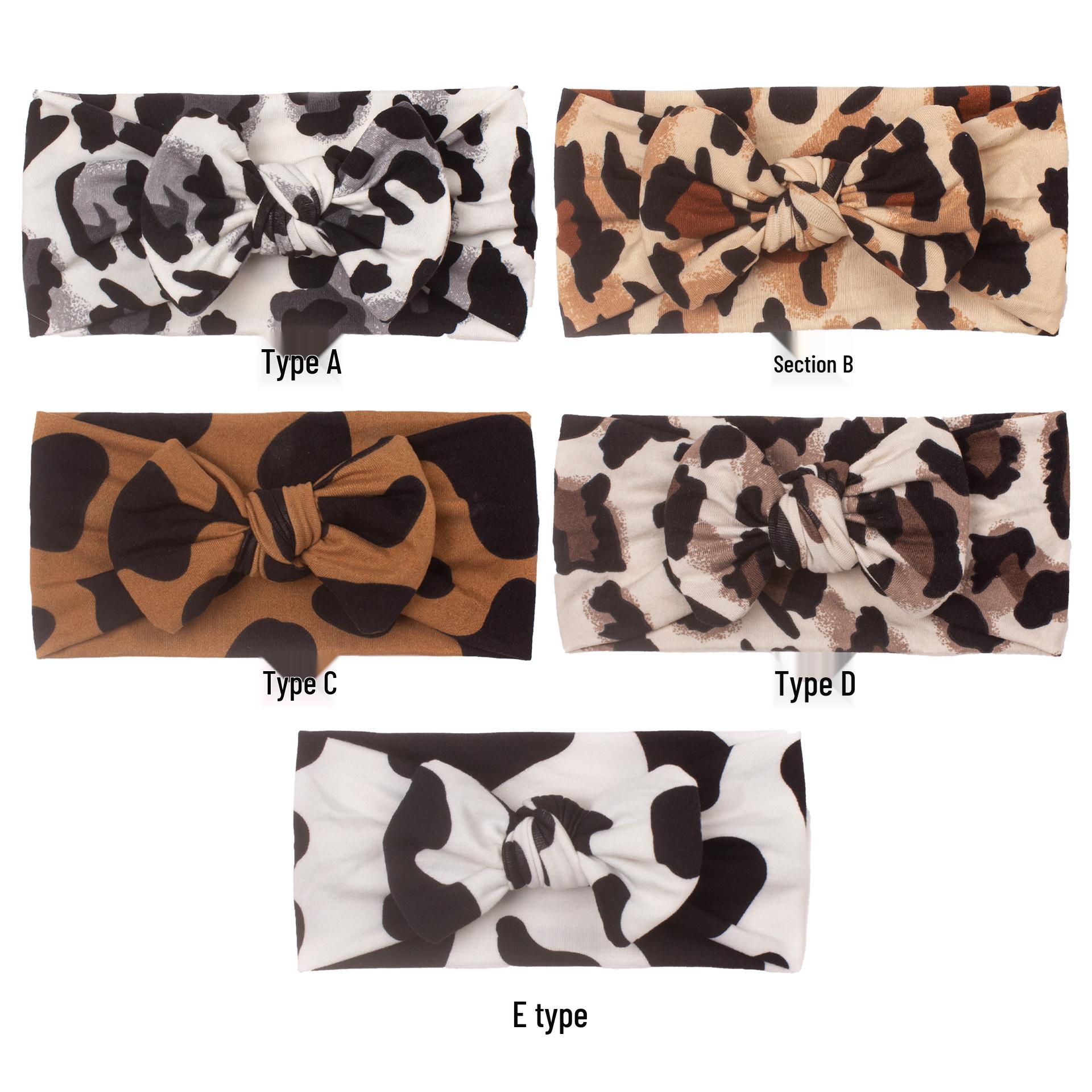 Новая детская повязка на голову с широким бантом с леопардовым принтом
Новая детская повязка на голову с широким бантом с леопардовым принтом