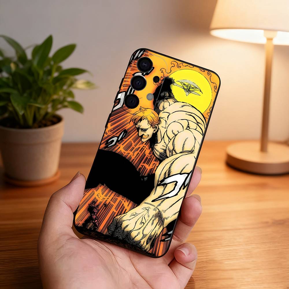 Comics E-Escanor Arrogant Shockproof Phone Case For Samsung S26,S25,S24,S21,S22,S23,S30,Ultra,S20,Plus,Fe,Lite,5G Black Cover Samsung S20ULTRA5G
Comics E-Escanor Arrogant Shockproof Phone Case For Samsung S26,S25,S24,S21,S22,S23,S30,Ultra,S20,Plus,Fe,Lite,5G Black Cover Samsung S20ULTRA5G