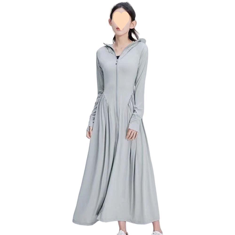 Ice Silk Sunscreen Long Hoodie Sun Protection Capes Summer Accessories Anti UV Full Body Skirt Anti UV Sunscreen One Size
Ice Silk Sunscreen Long Hoodie Sun Protection Capes Summer Accessories Anti UV Full Body Skirt Anti UV Sunscreen One Size