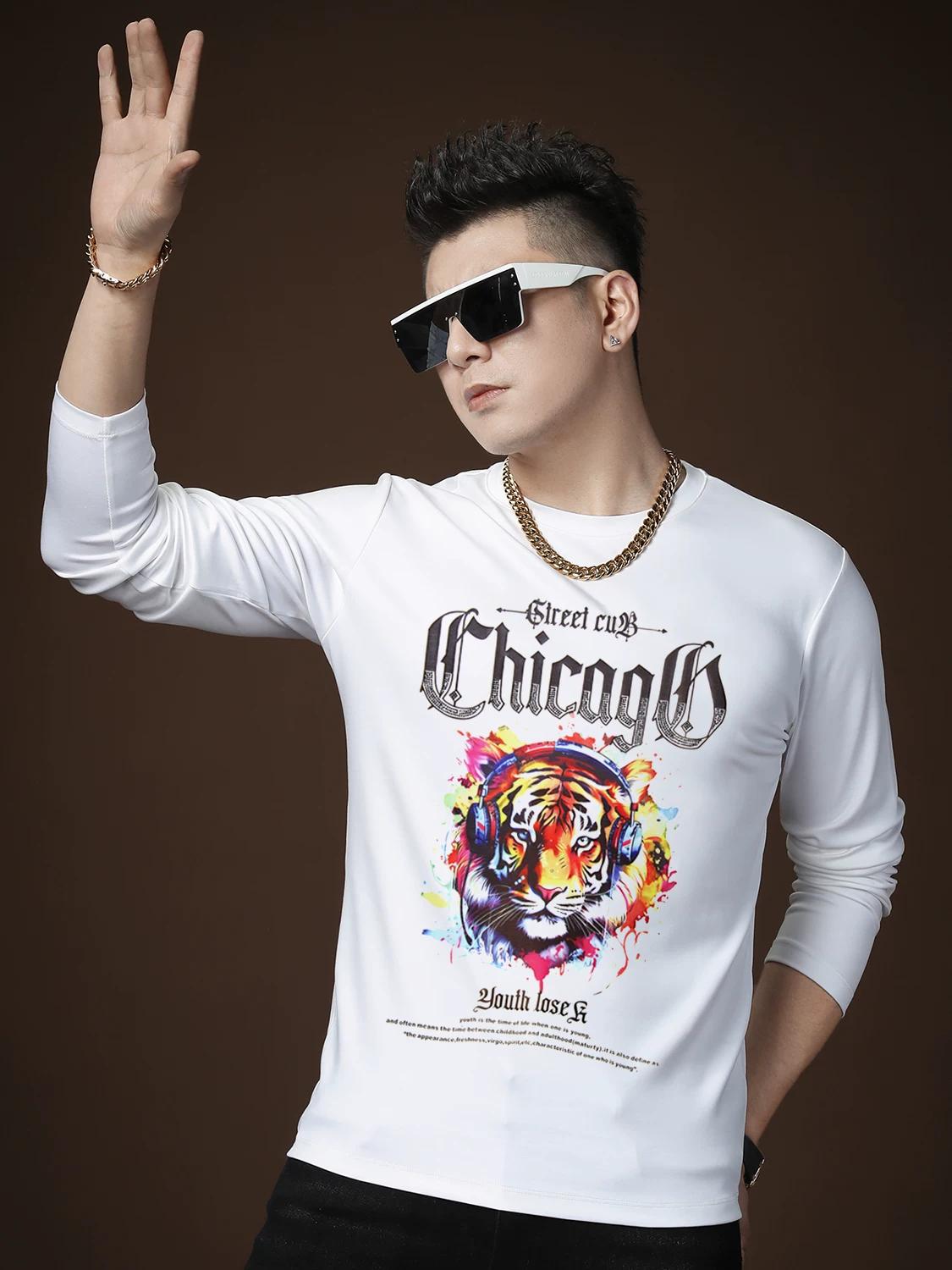 European Men s Long-Sleeve T-Shirt 2025 Autumn New Fashion Brand Tiger Head Print Base Shirt Round Neck Slim Fit Shirt 2XL чёрный
European Men s Long-Sleeve T-Shirt 2025 Autumn New Fashion Brand Tiger Head Print Base Shirt Round Neck Slim Fit Shirt 2XL чёрный