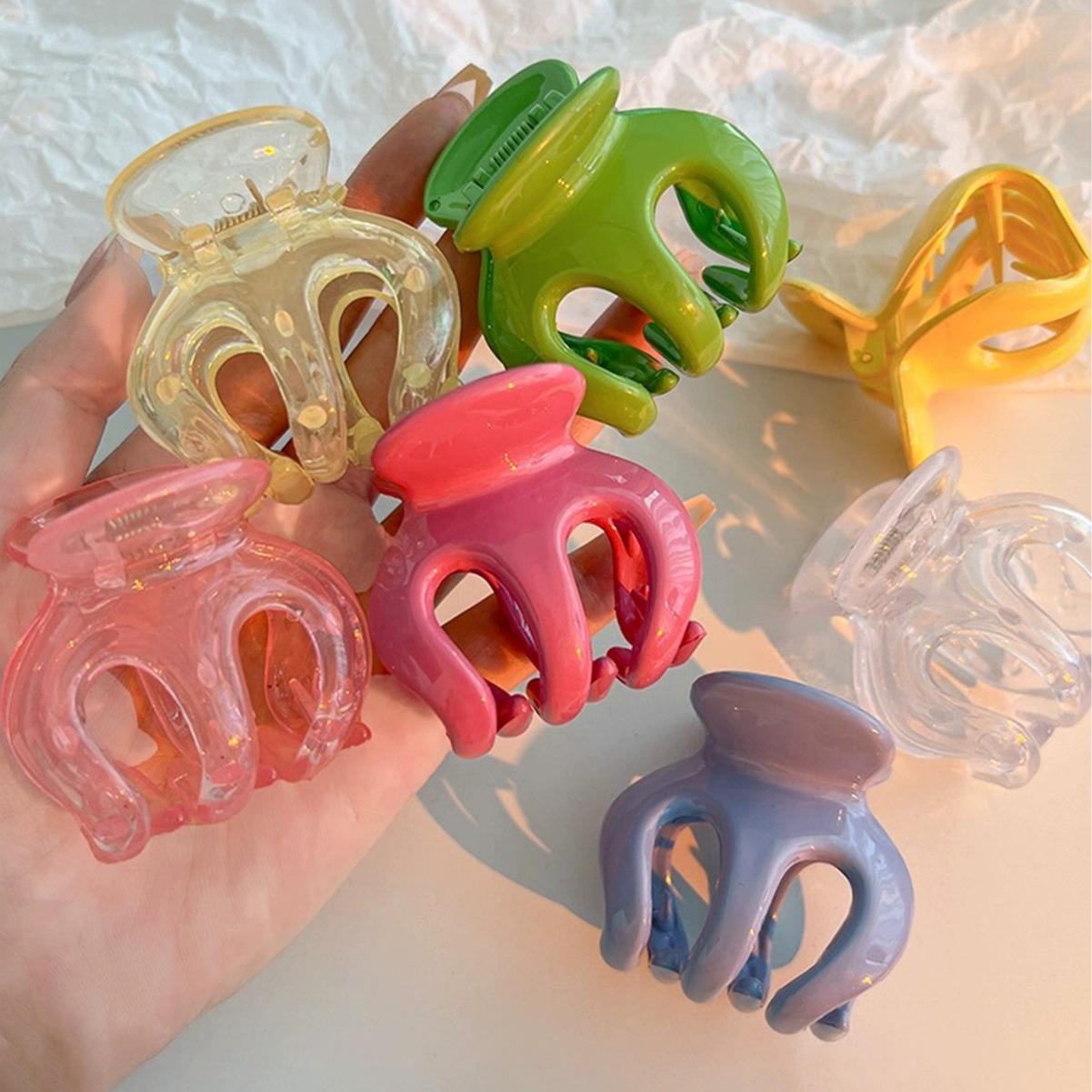 1PC Mini Cute Hair Clips for Women Candy Colors Acrylic Barrettes Crab Hairpins Sweet Girls Children Fashion Hair Accessories Size fits all
1PC Mini Cute Hair Clips for Women Candy Colors Acrylic Barrettes Crab Hairpins Sweet Girls Children Fashion Hair Accessories Size fits all