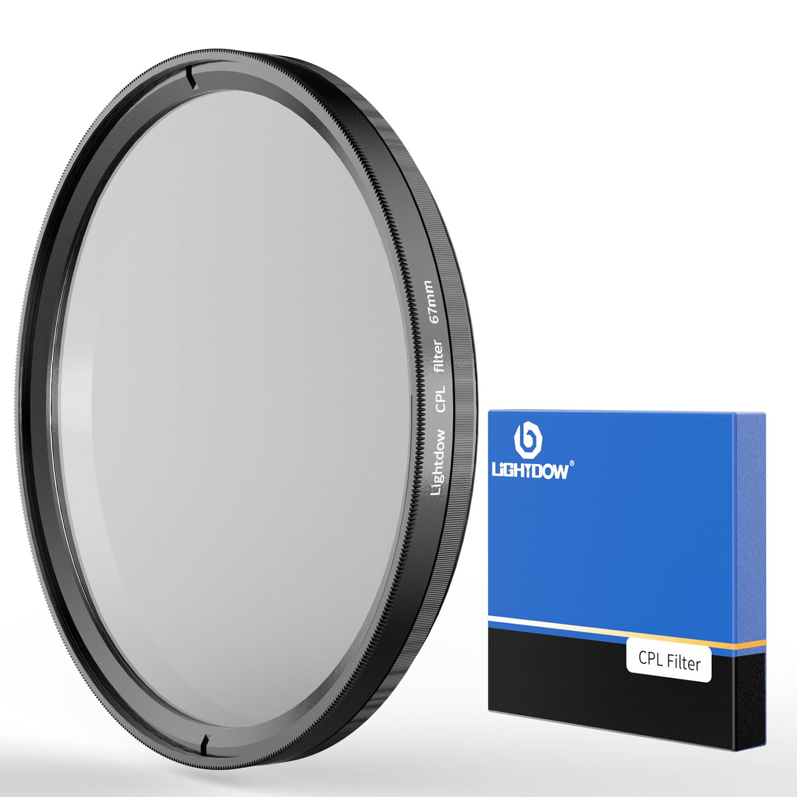 Lightdow 67mm CPL Optical Circular Polarizer for Architecture and Landscape Photography Filter, 96% Transmittance, Glass, Water-Repellent,
Lightdow 67mm CPL Optical Circular Polarizer for Architecture and Landscape Photography Filter, 96% Transmittance, Glass, Water-Repellent,