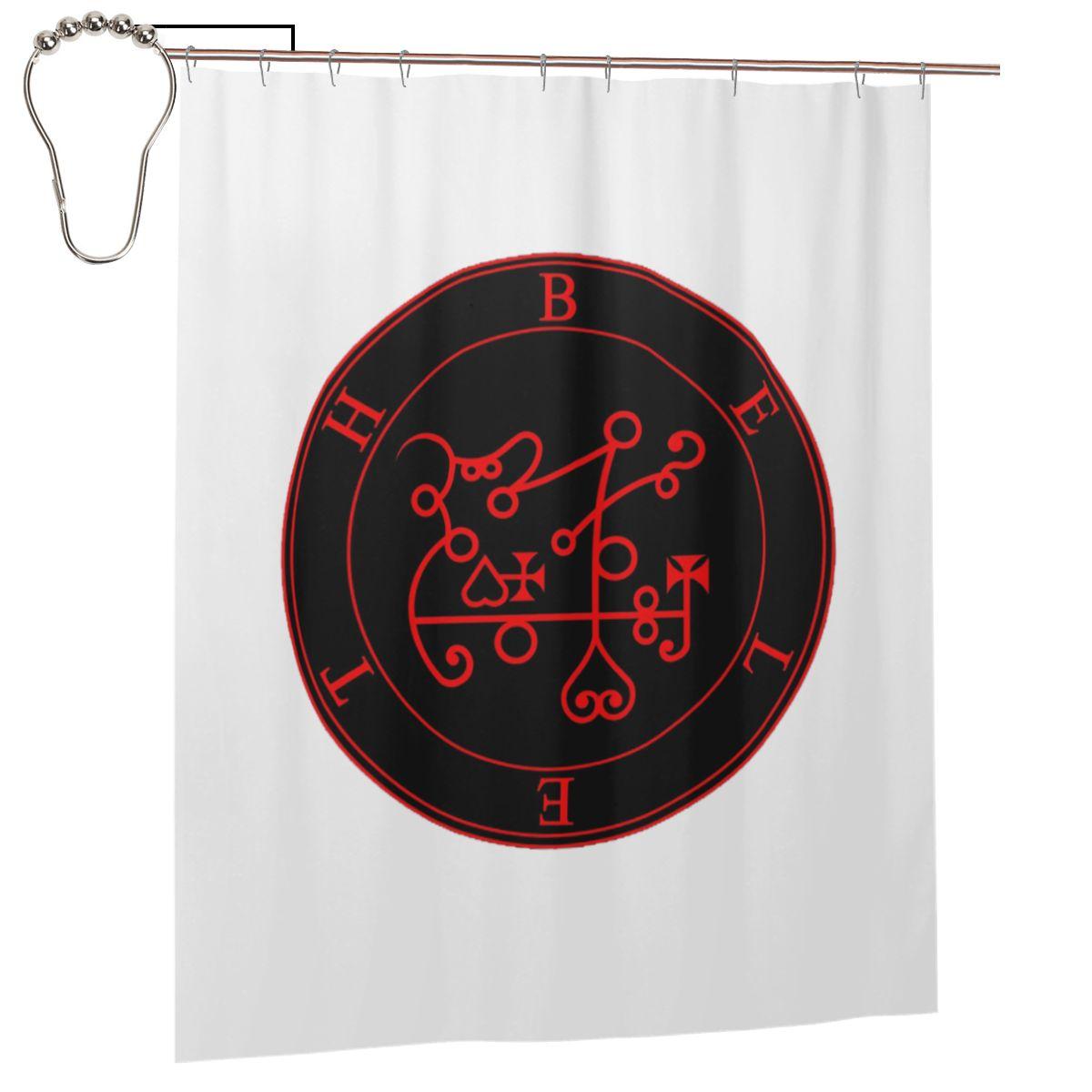 Beleth - Goetia (Red) Shower Curtain Bathroom Polyester Waterproof Bath Curtains With Hooks W60H190(CM)-1 Pcs
Beleth - Goetia (Red) Shower Curtain Bathroom Polyester Waterproof Bath Curtains With Hooks W60H190(CM)-1 Pcs