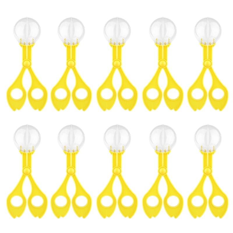 Удобные щипцы Gogga для исследователей, игрушка для изучения природы для детей, поход, изучение природы, зажим для кормления жёлтый
Удобные щипцы Gogga для исследователей, игрушка для изучения природы для детей, поход, изучение природы, зажим для кормления жёлтый