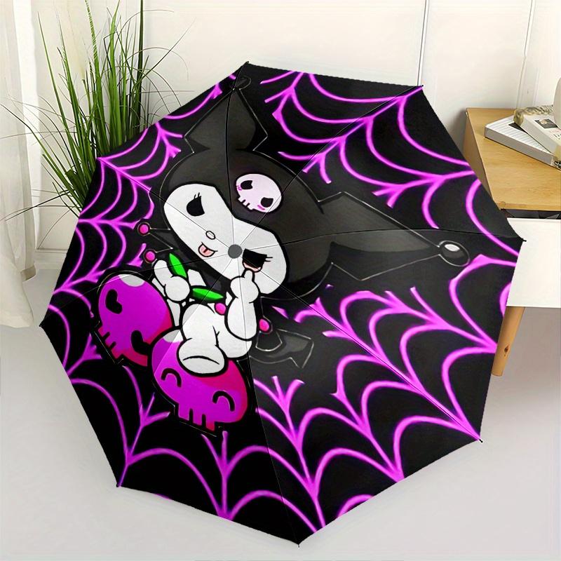 Kuromi,Halloween Automatic opening and closing folding umbrella with 8 rib frame and compact travel design,perfect for all occasions | Sty
Kuromi,Halloween Automatic opening and closing folding umbrella with 8 rib frame and compact travel design,perfect for all occasions | Sty