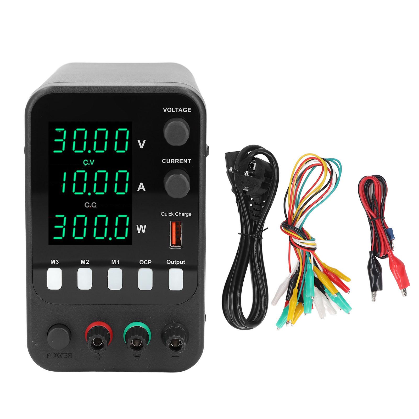 DC Power Supply Variable 300W 0 010A 4 Digit LED Display Adjustable Bench Power Supply with
DC Power Supply Variable 300W 0 010A 4 Digit LED Display Adjustable Bench Power Supply with