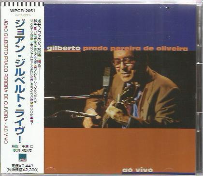 CD JOAO GILBERTO - Joao Gilberto Prado Pereira De Oliv WPCR2051 WEA 1998 Japan Obi Latin
CD JOAO GILBERTO - Joao Gilberto Prado Pereira De Oliv WPCR2051 WEA 1998 Japan Obi Latin