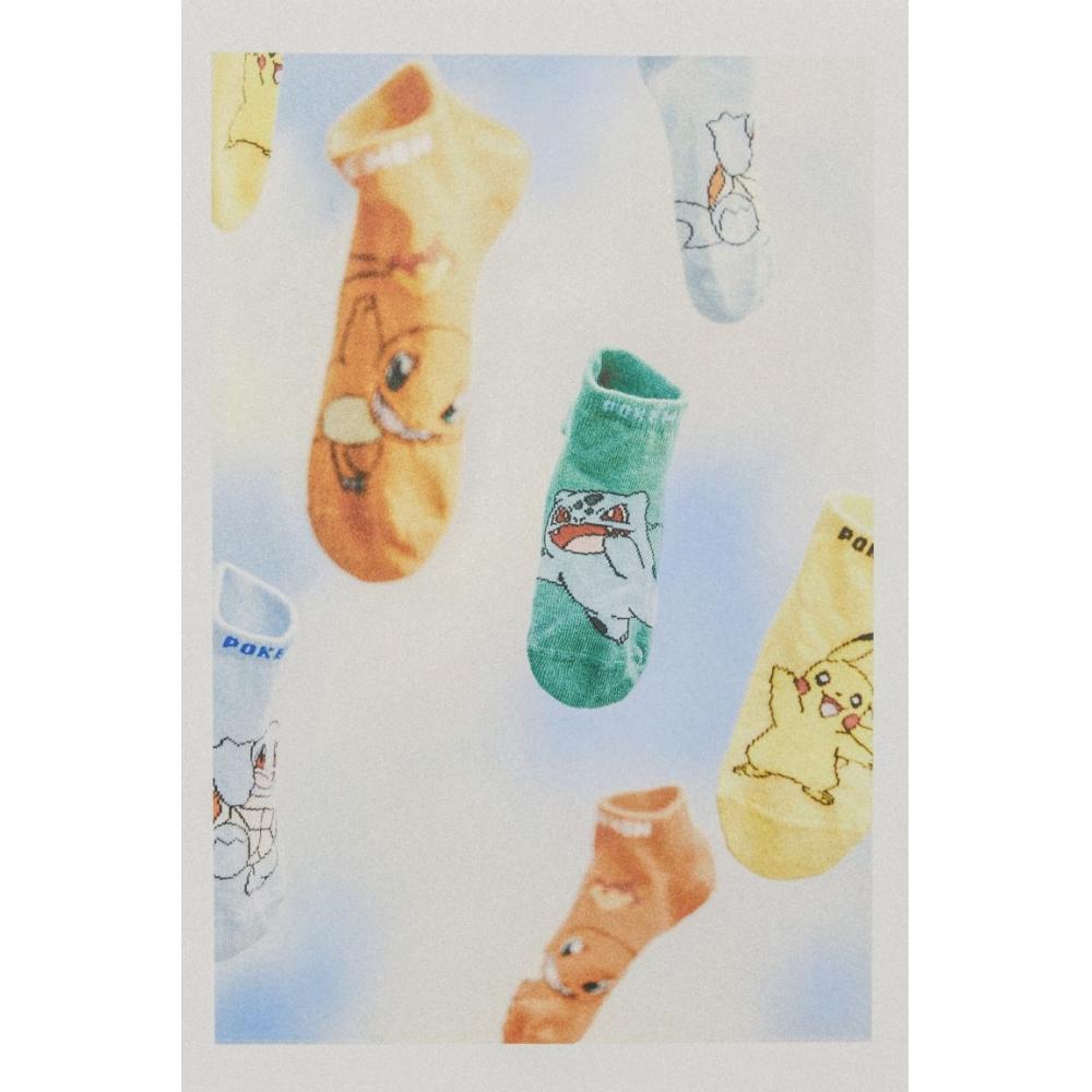 Набор из 5 носков HM Ankle Socks Желтый Покемон
Набор из 5 носков HM Ankle Socks Желтый Покемон