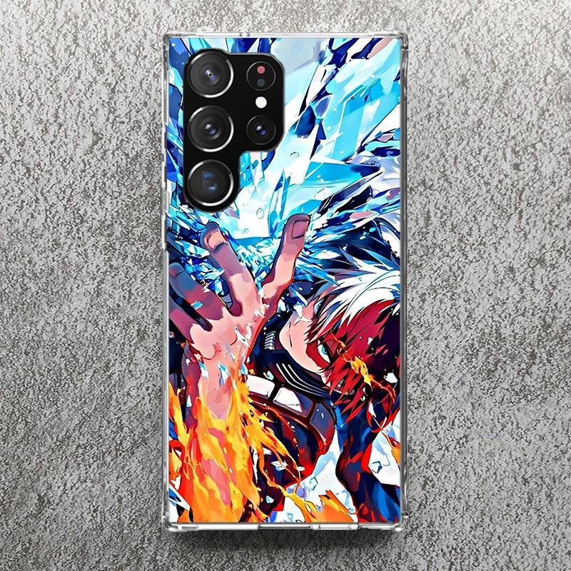 Todoroki Shoto MHA My Hero Print Soft Case for Samsung Galaxy S25 S24 S23 S22 Ultra S21 Plus S20 FE Phone Shell S10 + Pattern Co Samsung S10 Plus
Todoroki Shoto MHA My Hero Print Soft Case for Samsung Galaxy S25 S24 S23 S22 Ultra S21 Plus S20 FE Phone Shell S10 + Pattern Co Samsung S10 Plus