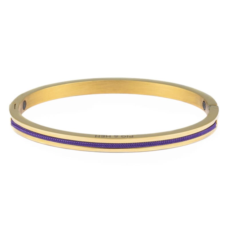 PIG & HEN (Women s) Maya Lu Bracelet - Royal Purple X Gold S
PIG & HEN (Women s) Maya Lu Bracelet - Royal Purple X Gold S
