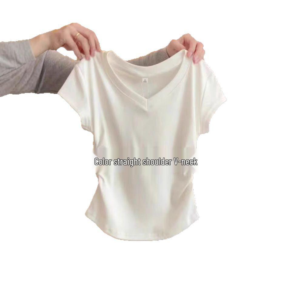 Spicy Girl Women s Cropped Ruched Short Sleeve T-Shirt Cardigan - 2025 Spring/Summer Collection XXL білий
Spicy Girl Women s Cropped Ruched Short Sleeve T-Shirt Cardigan - 2025 Spring/Summer Collection XXL білий