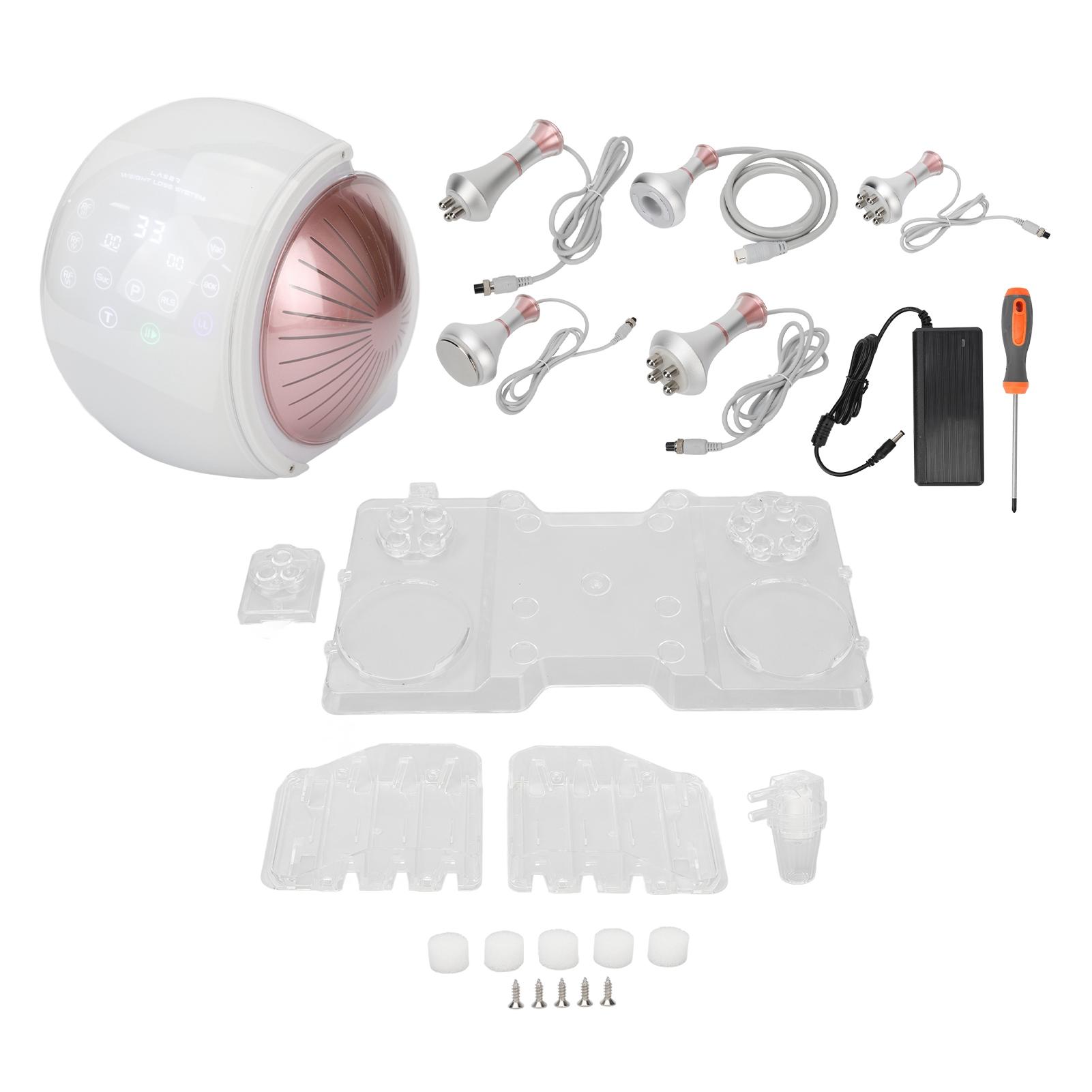 5 в 1 80 кГц Кавитационный аппарат Подтяжка кожи RF Банки Удаление морщин Инструмент для коррекции фигуры US Plug
5 в 1 80 кГц Кавитационный аппарат Подтяжка кожи RF Банки Удаление морщин Инструмент для коррекции фигуры US Plug