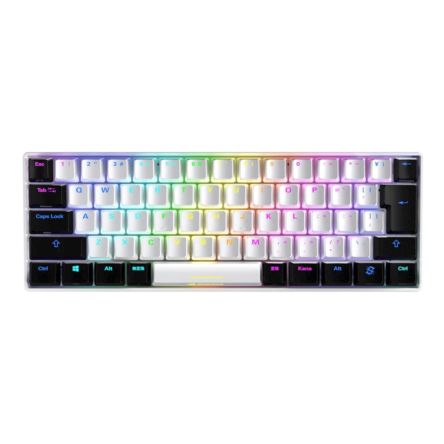 Sharkoon Gaming Keyboard SKILLER SGK50 S4 White Wired Detachable Cable Tenkeyless Layout Actuation Point Key Switch Customizable Japanese Authorized білий
Sharkoon Gaming Keyboard SKILLER SGK50 S4 White Wired Detachable Cable Tenkeyless Layout Actuation Point Key Switch Customizable Japanese Authorized білий
