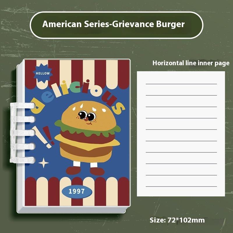 A7 Ретро Блокнот на разъемных листах Горизонтальный текст Отрывной Портативный блокнот Упрощенный блокнот на спирали Офисные и учебные принадлежности
A7 Ретро Блокнот на разъемных листах Горизонтальный текст Отрывной Портативный блокнот Упрощенный блокнот на спирали Офисные и учебные принадлежности