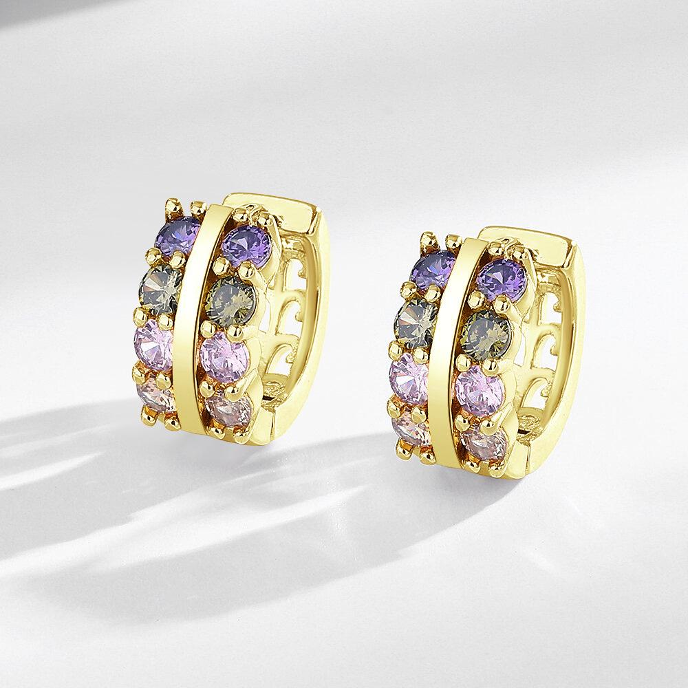 2026 Color Zircon Earrings, High-end Sense, Niche European and American Earrings, Earrings, Ear Buckle Beads Accessories.
2026 Color Zircon Earrings, High-end Sense, Niche European and American Earrings, Earrings, Ear Buckle Beads Accessories.