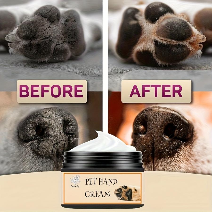 Moisturizing pet paw cream creates an invisible barrier to protect and treat dry and cracked paws - containing vitamin E and ingredients 5G
Moisturizing pet paw cream creates an invisible barrier to protect and treat dry and cracked paws - containing vitamin E and ingredients 5G