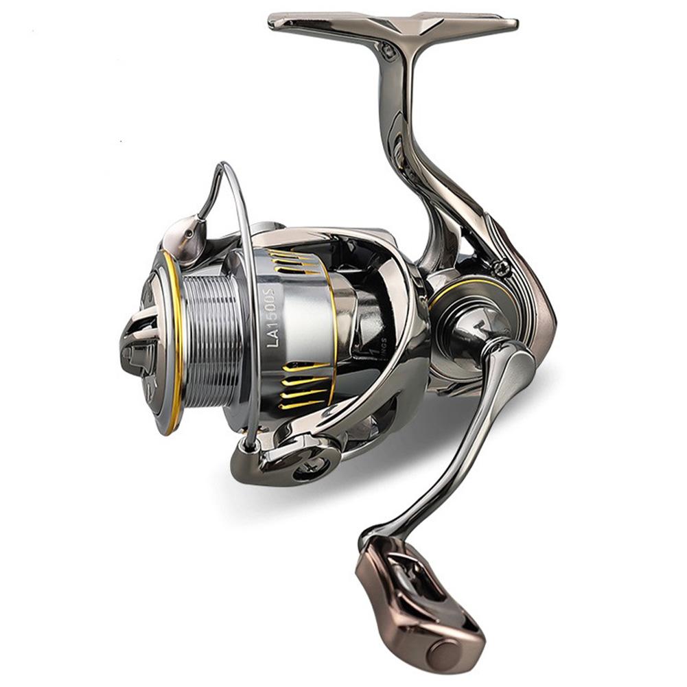 Ultra Light Fishing Reel Metal Spool Fishing Wheel 6 + 1 Ball Bearings All Purpose Fishing Spinning Reel for Perch Bass and Pike
Ultra Light Fishing Reel Metal Spool Fishing Wheel 6 + 1 Ball Bearings All Purpose Fishing Spinning Reel for Perch Bass and Pike