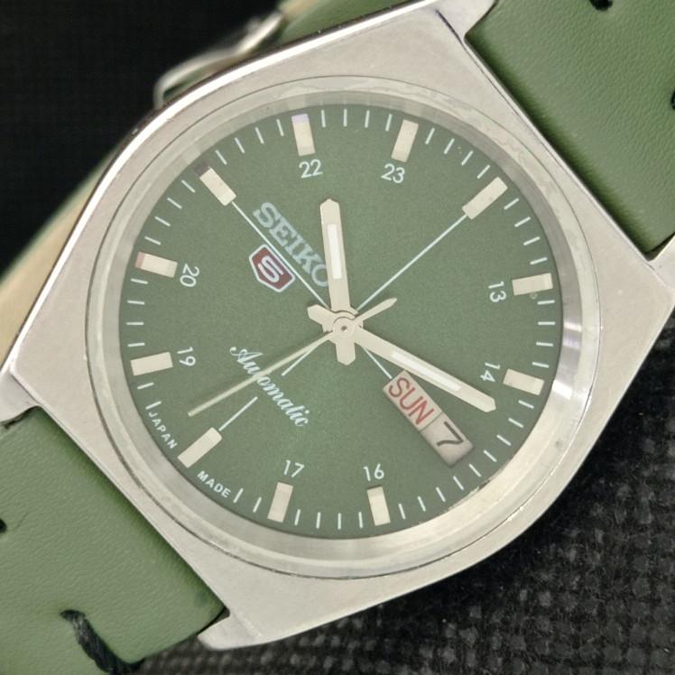 Б/У винтажные часы SEIKO 5 AUTOMATIC 7009A JAPAN MENS D/D GREEN 608i-a316884-2 SKU608i-a316884
Б/У винтажные часы SEIKO 5 AUTOMATIC 7009A JAPAN MENS D/D GREEN 608i-a316884-2 SKU608i-a316884