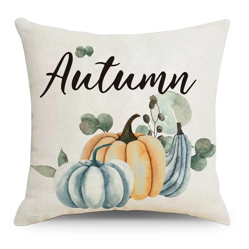 Осенняя наволочка на подушку с тыквой 18x18 дюймов Современные наволочки для диванных подушек Декор на День благодарения Льняная наволочка для дивана 16x16Inch
Осенняя наволочка на подушку с тыквой 18x18 дюймов Современные наволочки для диванных подушек Декор на День благодарения Льняная наволочка для дивана 16x16Inch