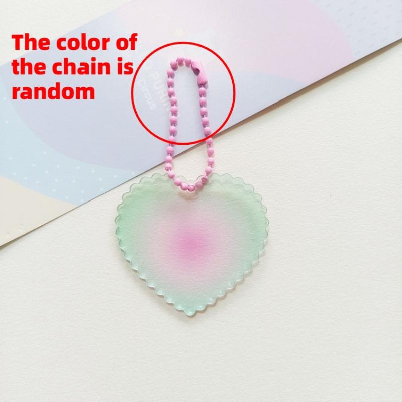 1/3/6Pcs Gradient Heart Clover Goo Card Accessories with Chain DIY Stickers Transparent Acrylic Guka Keychain Pendant зелений
1/3/6Pcs Gradient Heart Clover Goo Card Accessories with Chain DIY Stickers Transparent Acrylic Guka Keychain Pendant зелений