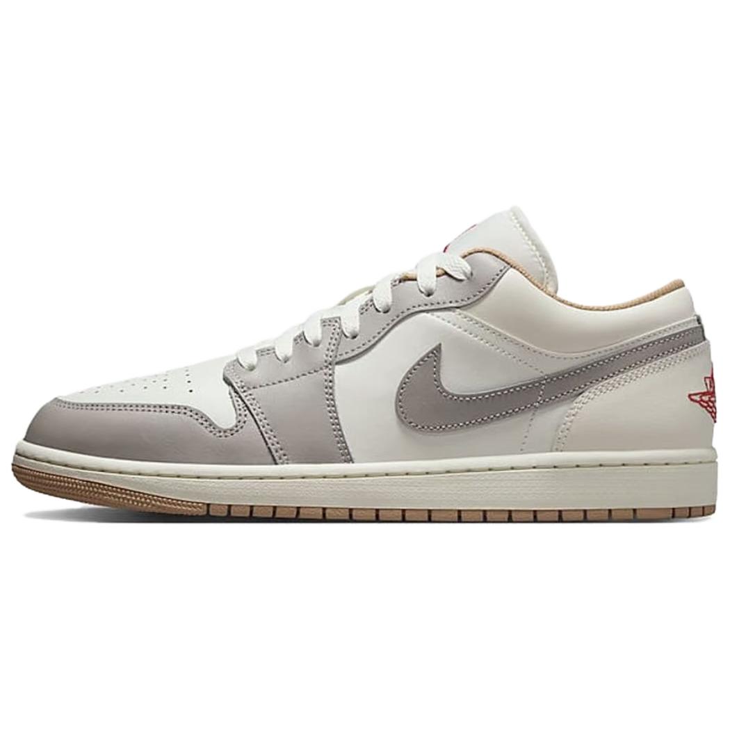 Jordan Air Jordan 1 Slip Resistant Abrasion Resistant Low top Vintage Basketball Shoes Men s Beige Gray 553558-169 43
Jordan Air Jordan 1 Slip Resistant Abrasion Resistant Low top Vintage Basketball Shoes Men s Beige Gray 553558-169 43
