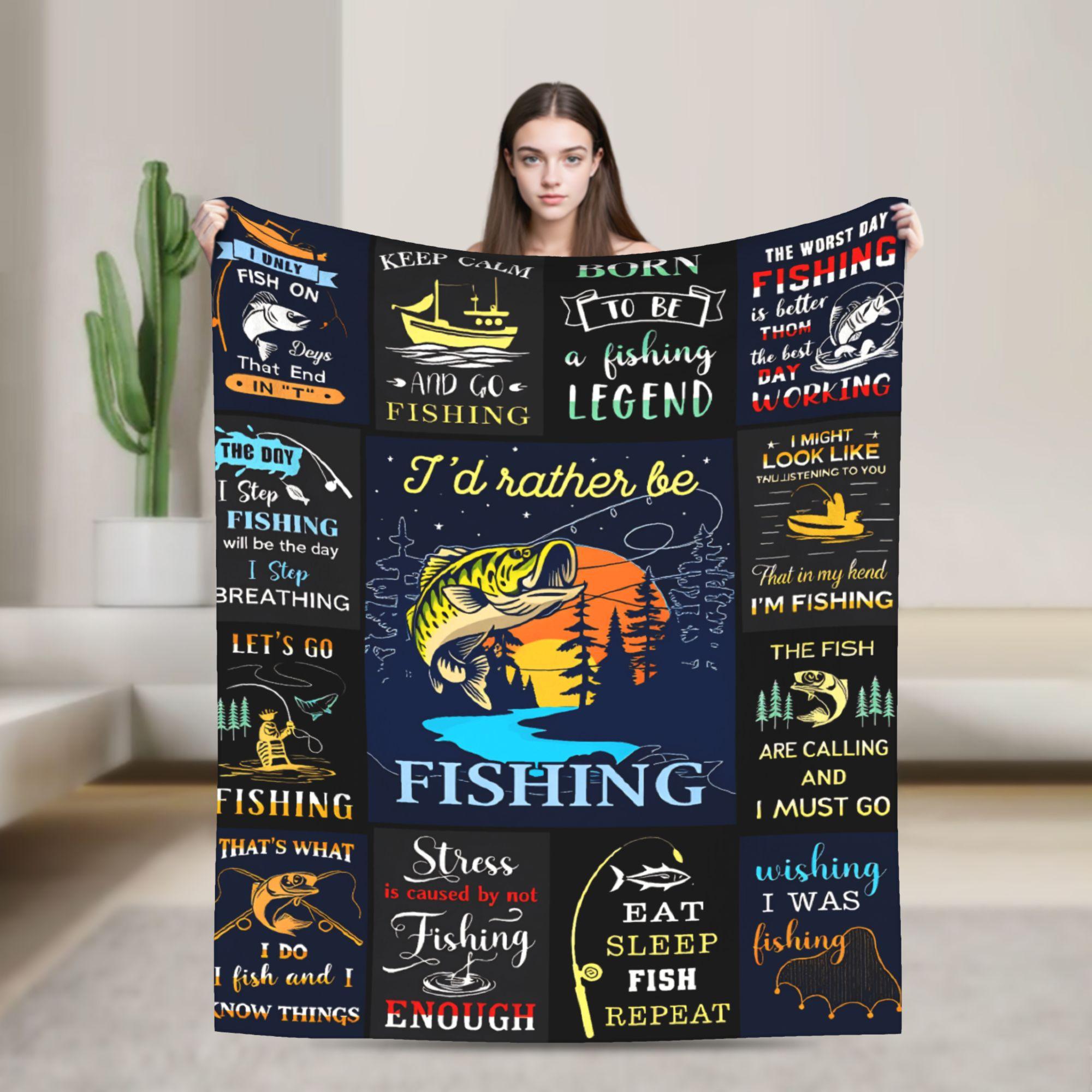 Fishing Cartoon Fish Blanket Quality Super Warm Throw Blanket Spring Decorative Couch Bed Fluffy Bedspread 75cmx90cm
Fishing Cartoon Fish Blanket Quality Super Warm Throw Blanket Spring Decorative Couch Bed Fluffy Bedspread 75cmx90cm
