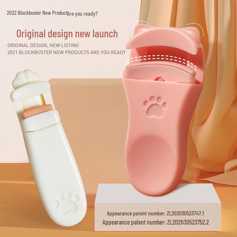 Portable Cat Paw Eyelash Curler with Elastic Handle and Wide Angle for Shaping and Curling Standard
Portable Cat Paw Eyelash Curler with Elastic Handle and Wide Angle for Shaping and Curling Standard