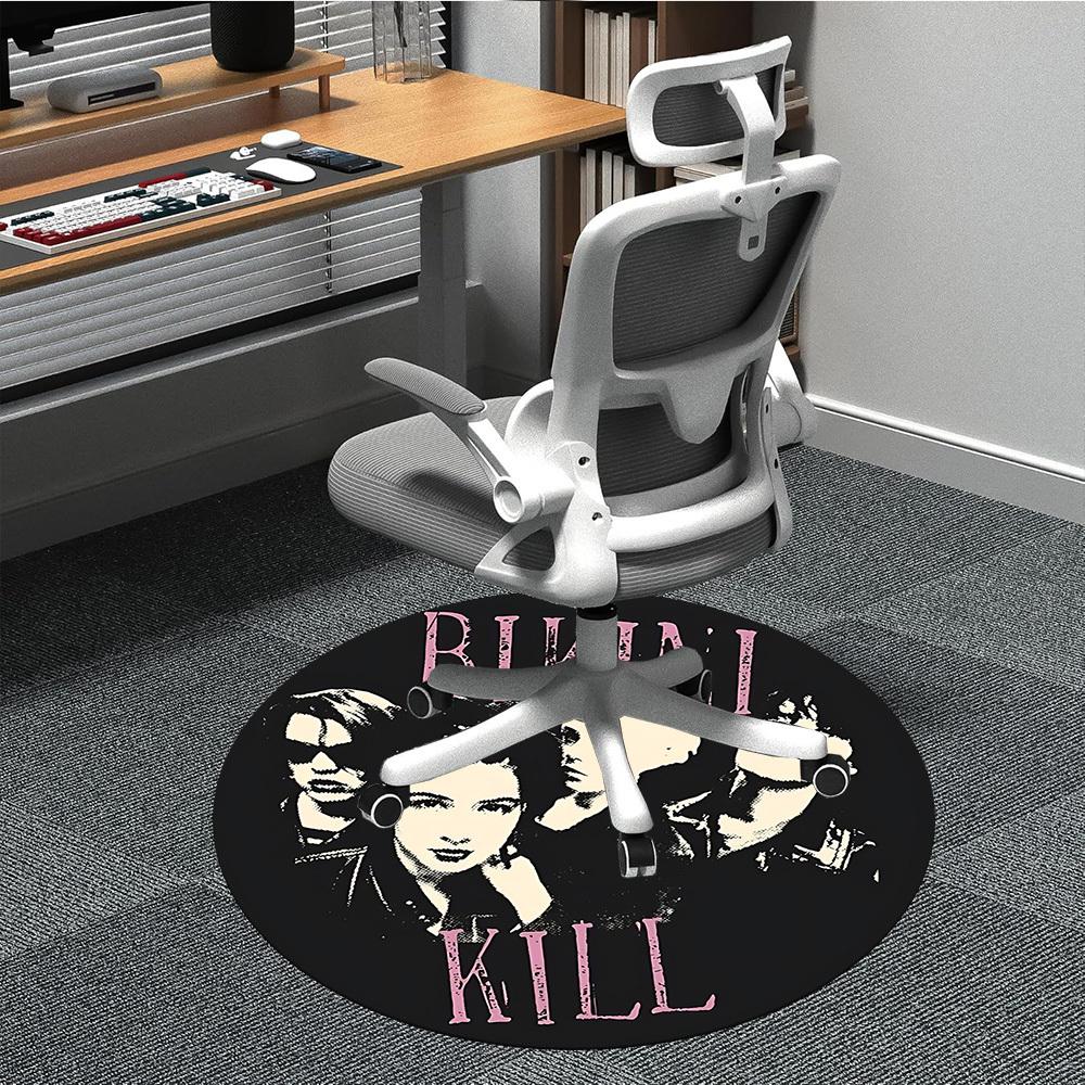 1pc Bikini Kill LogoChair Carpet for Office, Non-slip, Soft and Durable Office Rug, Perfect for Office yy250925279 80cm by 80cm
1pc Bikini Kill LogoChair Carpet for Office, Non-slip, Soft and Durable Office Rug, Perfect for Office yy250925279 80cm by 80cm