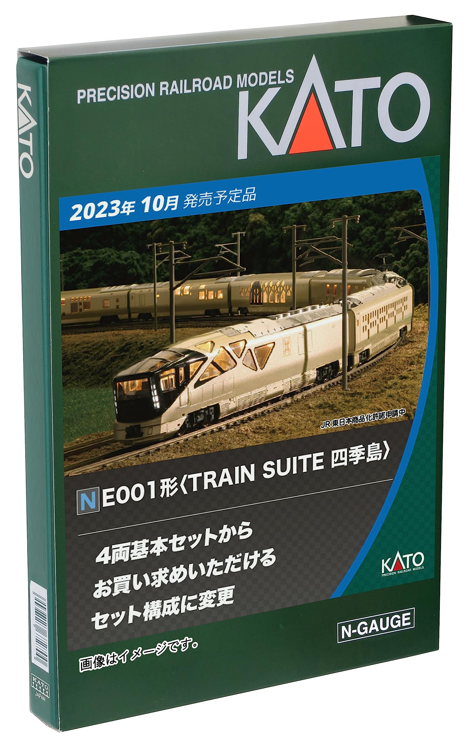 KATO N gauge E001 тип TRAIN SUITE Shikishima 4-вагонный базовый набор 10-1889 Железнодорожная модель поезда
KATO N gauge E001 тип TRAIN SUITE Shikishima 4-вагонный базовый набор 10-1889 Железнодорожная модель поезда