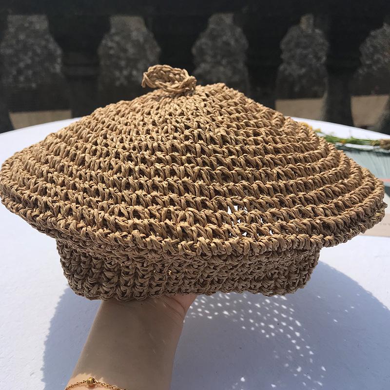 Zhixun нишевый ретро ручной работы соломенный берет шляпа художника ретро стиль соломенная шляпа женская летняя M(56-58cm) хаки
Zhixun нишевый ретро ручной работы соломенный берет шляпа художника ретро стиль соломенная шляпа женская летняя M(56-58cm) хаки