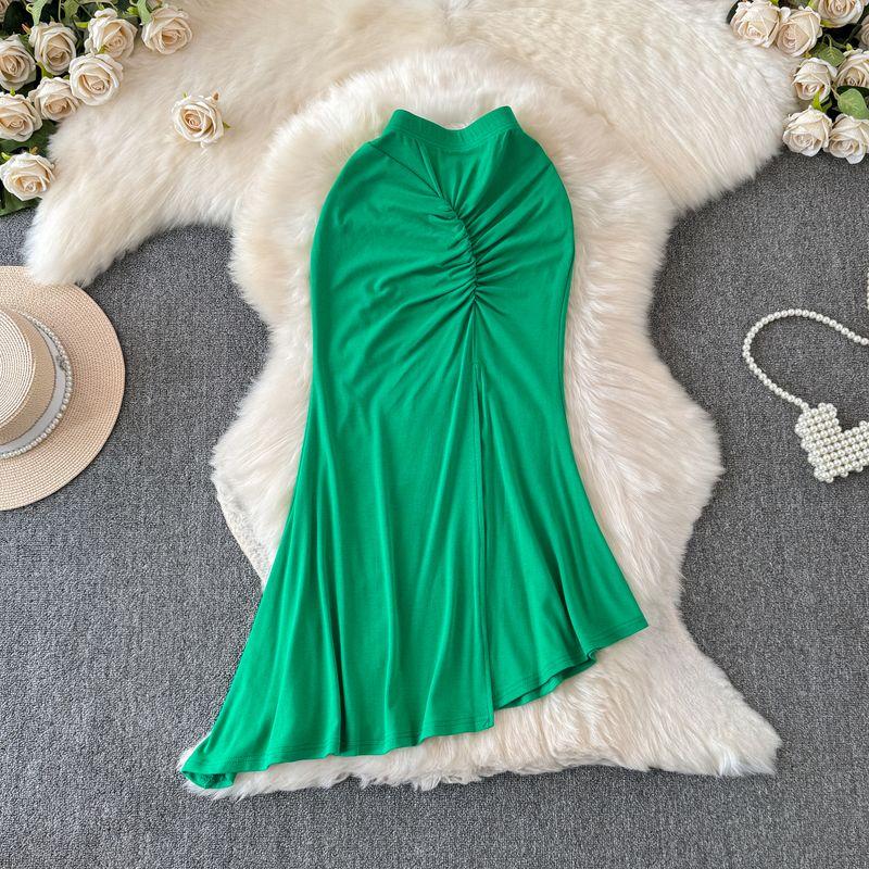 Multicolor Elegant Women s Summer Sexy Slit Sheath Skirt Green One size
Multicolor Elegant Women s Summer Sexy Slit Sheath Skirt Green One size